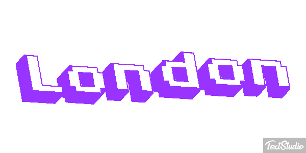 London Text effect