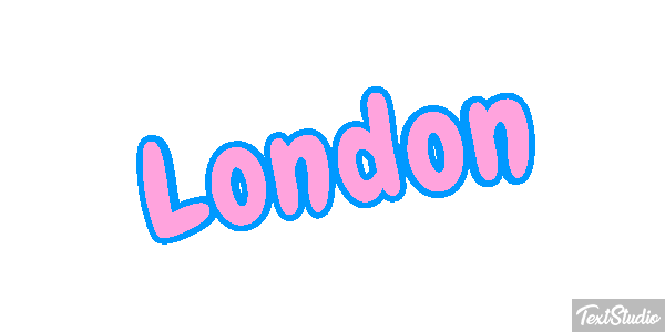 London Text effect