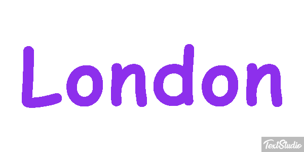 London Text effect