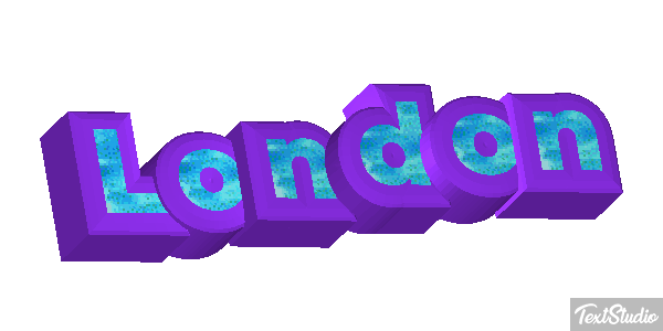 London Text effect
