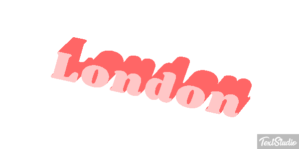 London Text effect