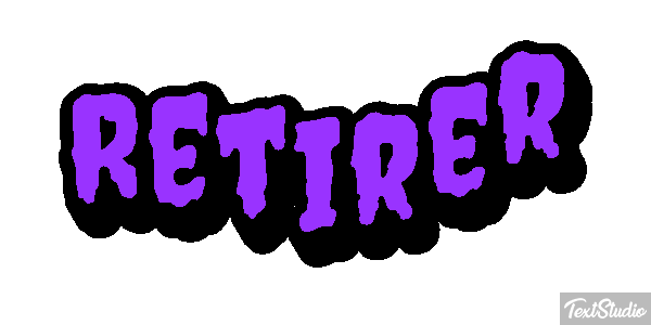 Retirer Effet de texte