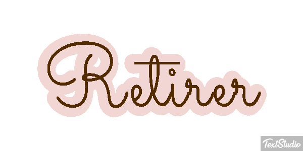 Retirer Effet de texte