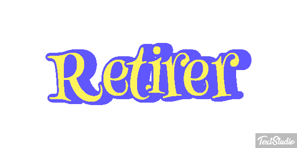 Retirer Effet de texte