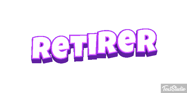 Retirer Effet de texte