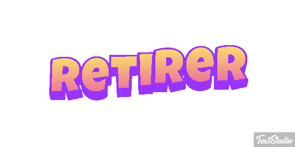 Retirer Effet de texte