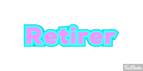 Retirer Effet de texte