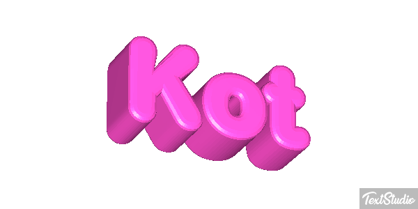 Kot Effet de texte