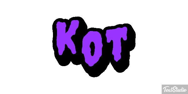 Kot Effet de texte