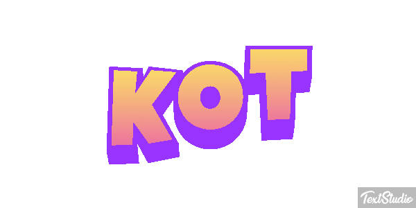Kot Effet de texte