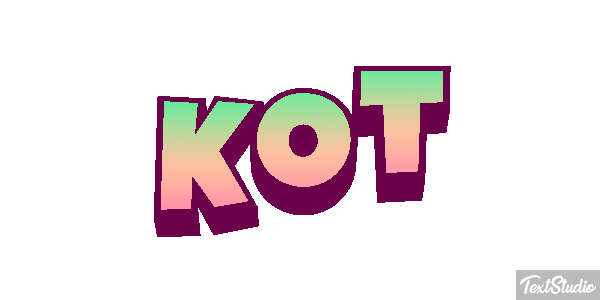 Kot Effet de texte