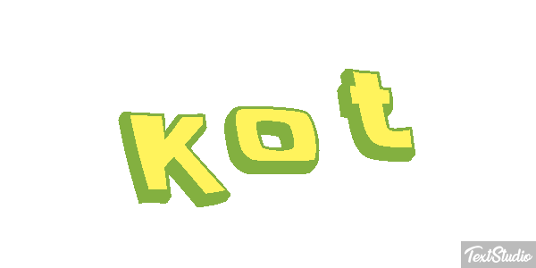 Kot Effet de texte