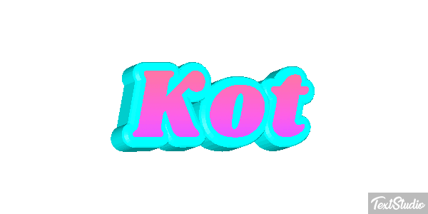 Kot Effet de texte