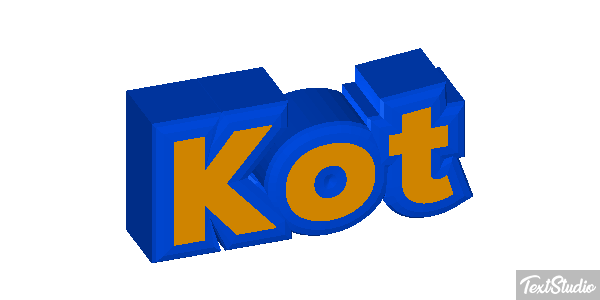 Kot Effet de texte