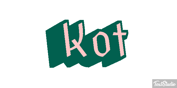 Kot Effet de texte