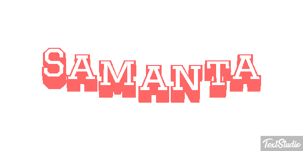 Samanta Efekt tekstowy