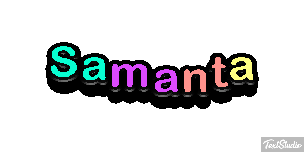 Samanta Efekt tekstowy