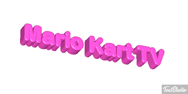 Mario Kart TV Effetto testo