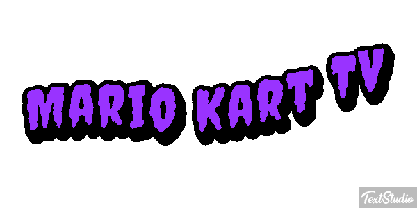 Mario Kart TV Effetto testo