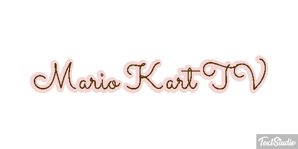 Mario Kart TV Effetto testo