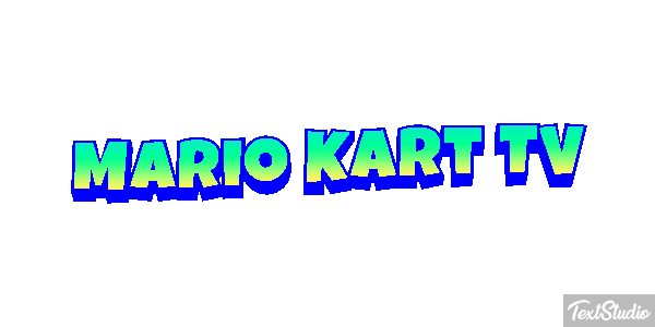 Mario Kart TV Effetto testo