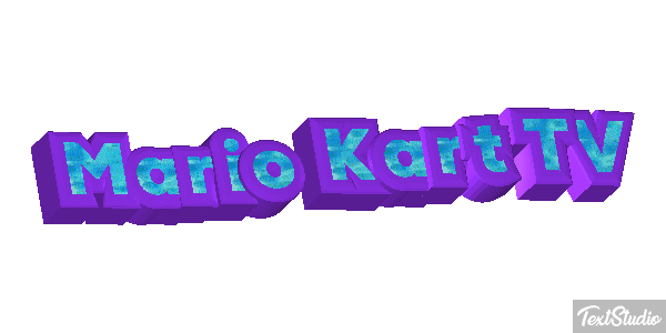 Mario Kart TV Effetto testo