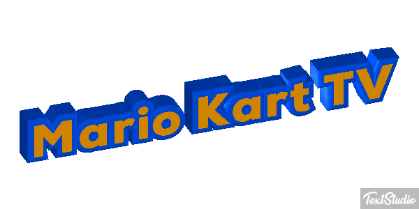 Mario Kart TV Effetto testo