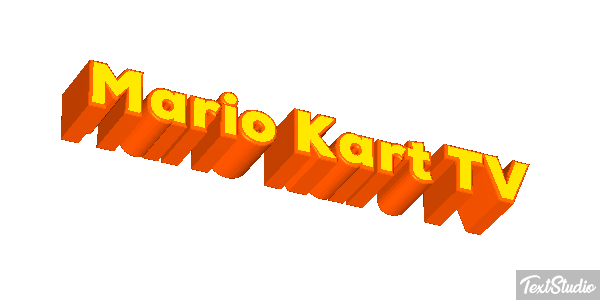Mario Kart TV Effetto testo