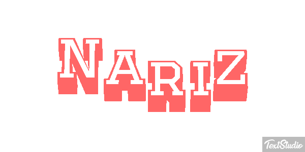 Nariz Effetto testo