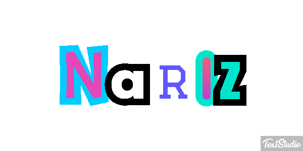 Nariz Effetto testo