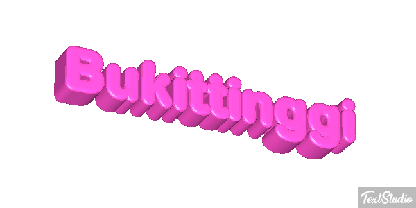 Bukittinggi Tekst effect