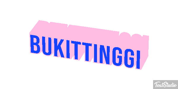 Bukittinggi Tekst effect