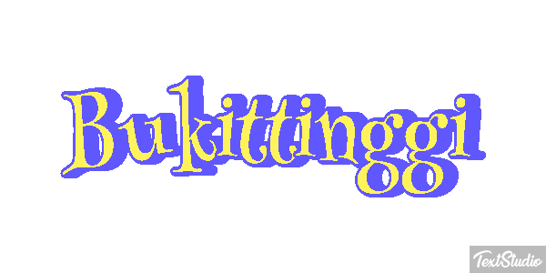 Bukittinggi Tekst effect