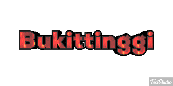 Bukittinggi Tekst effect