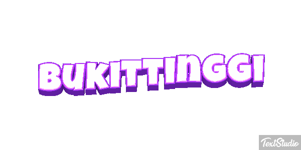 Bukittinggi Tekst effect