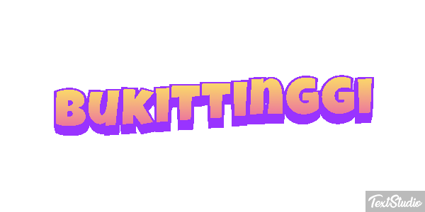Bukittinggi Tekst effect
