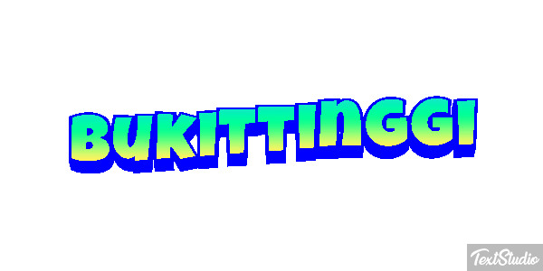 Bukittinggi Tekst effect
