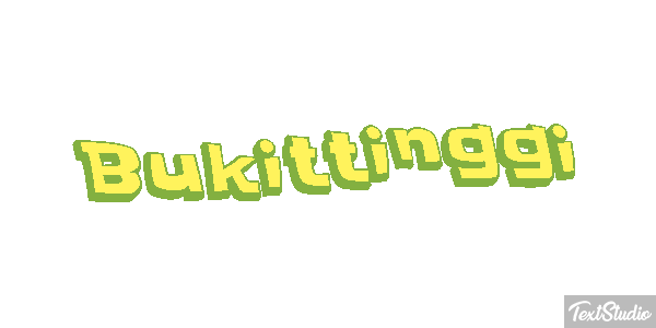 Bukittinggi Tekst effect