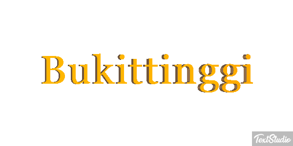 Bukittinggi Tekst effect