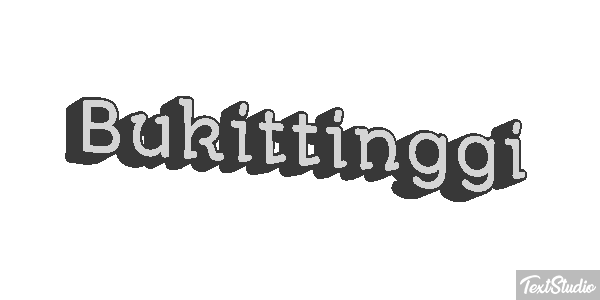 Bukittinggi Tekst effect
