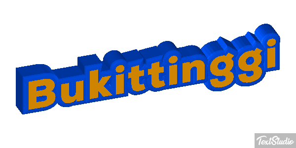 Bukittinggi Tekst effect