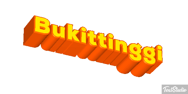 Bukittinggi Tekst effect