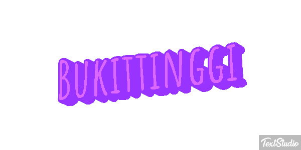 Bukittinggi Tekst effect
