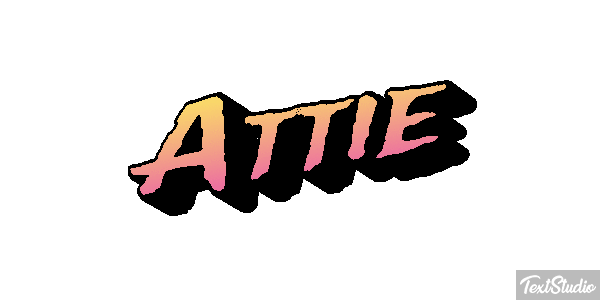 Attie Text effect