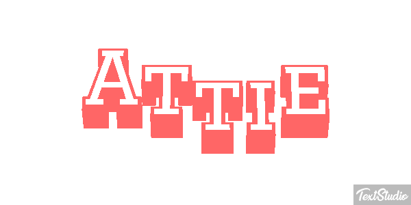Attie Text effect