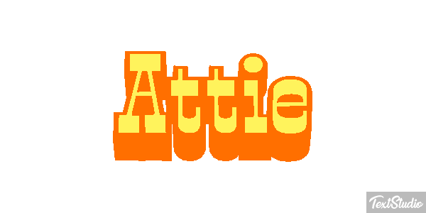 Attie Text effect