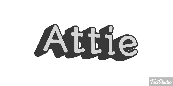 Attie Text effect