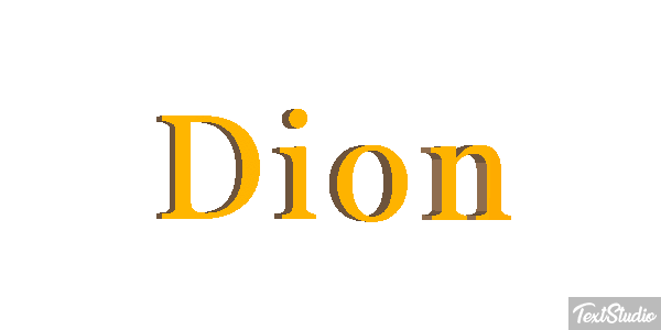 Dion Efekt tekstowy