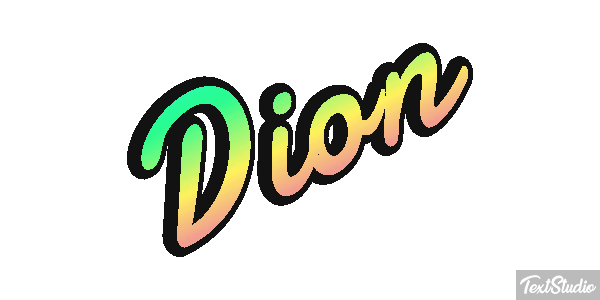 Dion Efekt tekstowy