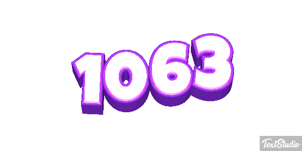 1063 Text effect
